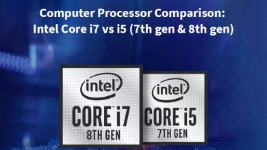 Photo of Computer Processor Comparison: Intel Core i7 vs i5 (7th gen & 8th gen)