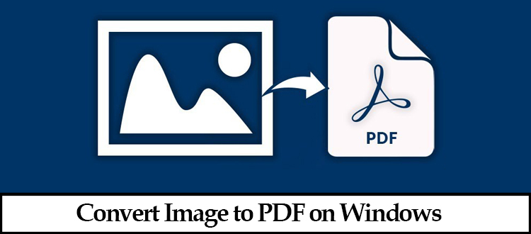 Convert Image to PDF on Windows