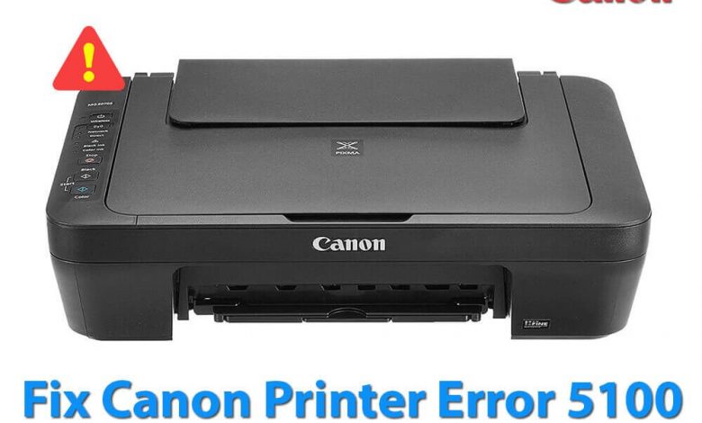 canon support code 5100