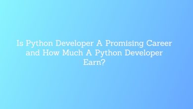 Photo of Is Python Developer A Promising Career and How Much A Python Developer Earn?