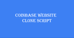coinbase website clone script