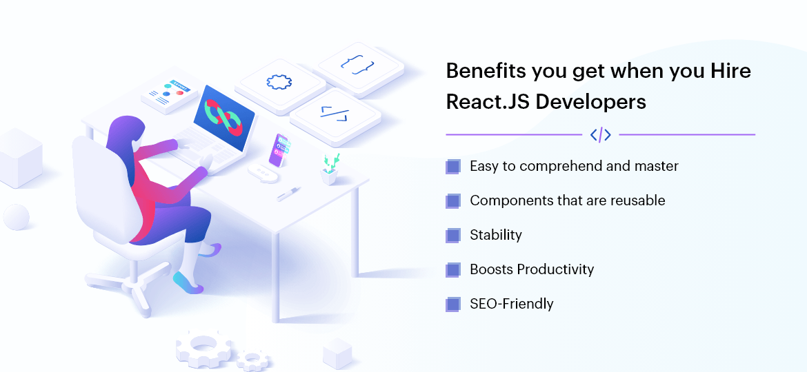 Benefits you get when you Hire React.JS Developers