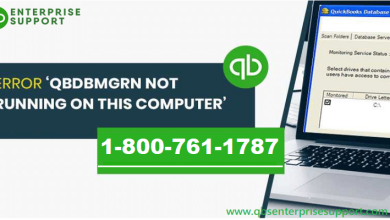 Photo of How to Fix QBDBMgrN Not Running on This Computer Error?
