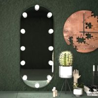 LED mirror for vanity