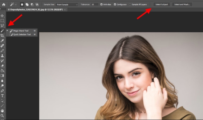 Remove Background by Using Adobe Photoshop
